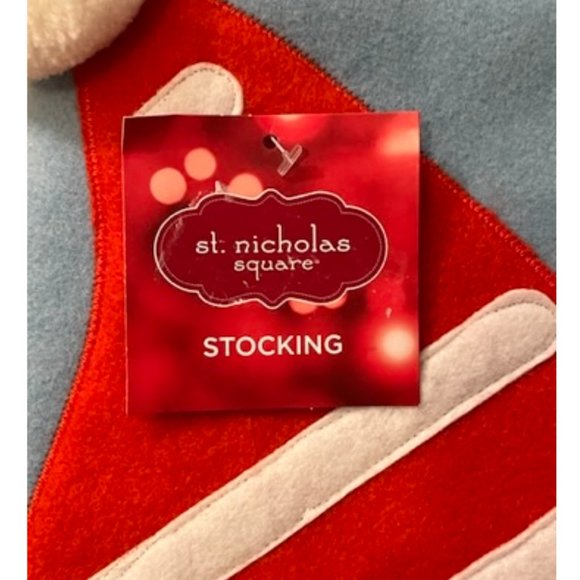 NWT Dark-skinned Santa Claus Christmas Stocking - Picture 5 of 8